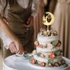 Lesbian Couple Cake Topper - Bride And Bride - Bride And Bride Cake Topper - Personalized Mrs And Mrs Wedding Cake Topper Wedding Party Decorations, Acrylic Gold view 4
