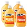 MOJU 2x Ginger, 2x Turmeric Dosing Bottles (4 x 420ml), Morning Wake Up/Afternoon Lift, Whole Ingredients, Nothing Artificial, Vegan, Ginger Shots view 1