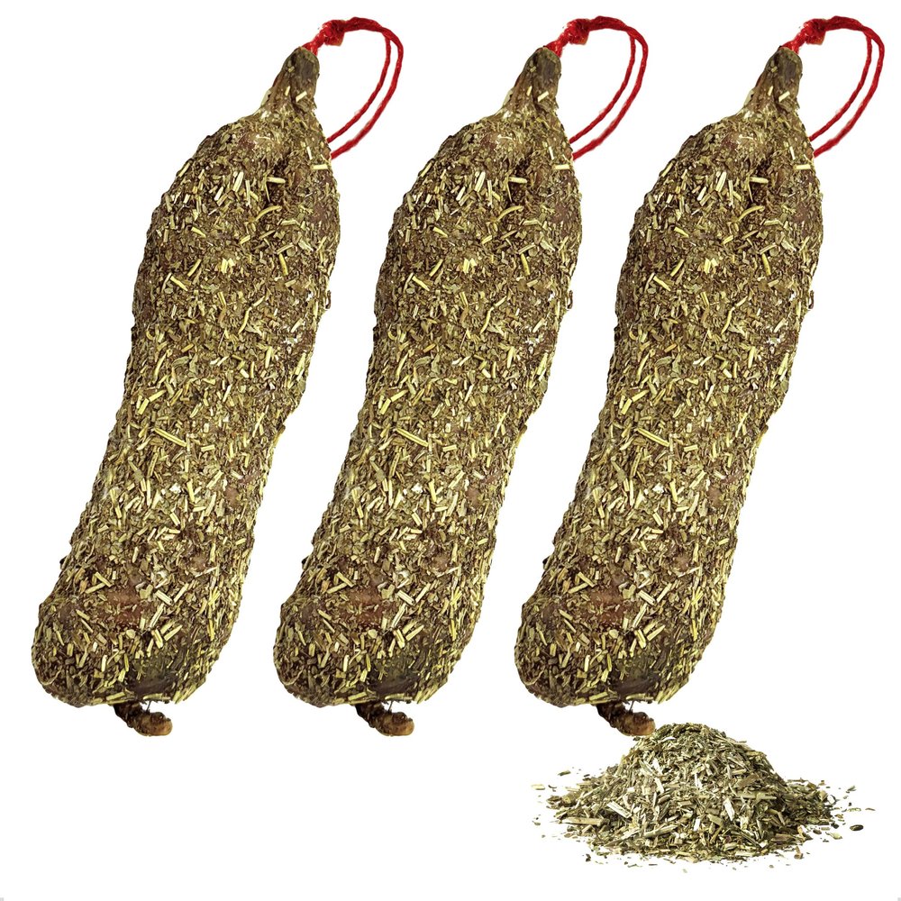 3 x Pur Pork Saucisson Sec with Herb de Provence From The Savoie, Approx 510g