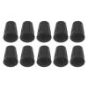 11mm Walking Stick Ferrules, 10pcs Trekking Pole Tips Replacement Rubber Cane Tips Non-Slip Hiking Pole Caps Shock Absorbing Crutch Tips End Protectors view 1