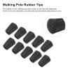 11mm Walking Stick Ferrules, 10pcs Trekking Pole Tips Replacement Rubber Cane Tips Non-Slip Hiking Pole Caps Shock Absorbing Crutch Tips End Protectors view 3