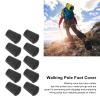 11mm Walking Stick Ferrules, 10pcs Trekking Pole Tips Replacement Rubber Cane Tips Non-Slip Hiking Pole Caps Shock Absorbing Crutch Tips End Protectors view 4