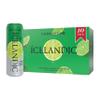 Icelandic Glacial Sparkling Water, Tahitian Lime, 330 ml Cans, 10 Count view 1