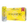 Icelandic Glacial Sparkling Water, Sicilian Lemon, 330 ml Cans, 10 Count view 1