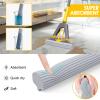 MASTERTOP Easy Floor Cleaner with Self-Squeeze Wringing, Hands-Free Extended Highly-Absorbent PVA Sponge Mop for Laminate, Tile, Hardwood Floor - Send 3pcs Sponge Mop Heads view 4