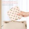 2 Pieces Sanitary Napkin Storage Bag Menstrual Pad Bag Nursing Pad Holder Portable Menstrual Period Sanitary Pouch Zipper Tampons Collect Bags for Teen Girls Women Ladies view 4