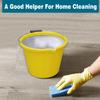 (  ) 14L Litre Plastic Builders Bucket 3 Gallon Storage Construction Bucket With Metal Handle & Spout For Cleaning Animal Feed Mixing Home & Garden (Made in UK) (Blue, Yellow) view 3