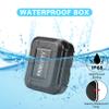 18 Pieces Set High Seal Waterproof Hearing Aid Case with Extractable Sponge, Drop-Proof, Shock-Proof and Crush-Proof Storage Box, Hearing Aids Accessories with Cleaning Kits Cleaning Tool view 2