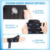 joingood Wrist and Thumb Support, De Quervain's Tenosynovitis Splint, Thumb Spica Splint, Carpal Tunnel Wrist Support, Trigger Thumb Splint for Tendonitis, Arthritis, Sprains (Left Hand) view 4
