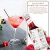 Blue Nile Foods Recipe Card with Grenadine Syrup for Coffee, Cocktails, and Desserts | Sweet Grenadine Monin Coffee Syrup and Recipe Card | 1L Premium Cocktail Bottle view 2