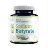 Hepatica Sodium Butyrate 500mg | 90 Vegan Capsules | 385mg Butyric Acid | High Strength Gut & Digestive Health Support | 3rd Party Lab Tested | Gluten & GMO Free view 1