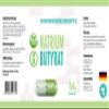Hepatica Sodium Butyrate 500mg | 90 Vegan Capsules | 385mg Butyric Acid | High Strength Gut & Digestive Health Support | 3rd Party Lab Tested | Gluten & GMO Free view 3
