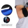 1 Pair Tennis Elbow Brace, Adults Sports Elbow Support Brace Protector Pad Guard Strap Padded Compression Arm Support Adjustable Tennis Elbow Pain Relief Band for Men and Women (Blue) view 4