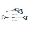 EVTSCAN Foldable 33 Inch Reaching Grabber, for Picking up Trash, Keys, Aluminum Alloy Long Handle Reaching Aid, for Kitchen, Office, Laundry Room or Work Shop view 2