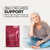D Mannose 1000Mg Tablets Complex - 3-in-1 D-mannose Capsules with High-Strength Cranberry Extract & Vitamin C. 120 Capsules. Made in UK view 2