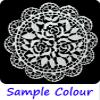 1 x Simply Heaven Edible Ready Made Cake Lace 47 colours mat 79 (Ice White) view 2