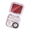 Contact Lenses Travel Case Anti-Break Smell-Less Daily Supplies Eye Contact Lenses Box with Mirror for Gift White view 1