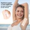 10 Pcs Professional Paper Wax Strips, Non-Woven Waxing Strips for Legs, Face,Eyebrow, Body (10) view 3