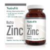 NUTRA ZINC Complex - 45mg Elemental Zinc| 60 Tablets| Contains Vitamin B6, C & D| Maintenance of Normal Immune System, Bones, Hair, Skin & Nails  Made in The UK by NutraVit view 1