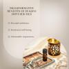 Oud Diffuser Oil, Oud ya Aini by Dukhni | 3 x 10ml Arabic Oil for diffuser & humidifier | 100% Pure Halal, Oudh Essential Oil Blend | For relaxation & massage view 4