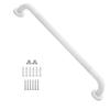 24 Inch Anti Slip Shower Grab Bar Oil Rubbed White 1.25" Diameter,Munzong Bathroom Grab Bar, Knurled Bathroom Balance Bar,Safety Hand Rail Support Handicap Elderly Senior Assist Bath Handle view 1