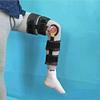 Samnuerly Adjustable Fixed Knee Foot Brace Orthosis Joint Thigh Calf Ankle Lower Limb Support Rehabilitation Device Hinged view 4