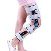 Samnuerly Adjustable Hinged Knee Brace, Orthopedic Support Stabilizer For Acl/Ligament/Sports Injuries Helps Stabilized Knee - Universal Leg Size (Gray) view 1