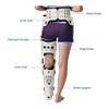 Samnuerly Knee Support Brace,Hip Knee Ankle Foot Orthosis Leg Fracture, Lower Limb Paralysis, Hip Walking Fixed With Walking Boots Brace Knee Surgery view 2