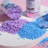 ZHOUYE 110g Laundry Scent Booster Beads For Washer Fabric Conditioner Washing Pods Capsule Fragrance Wash Scent Booster Beads Clothes Fragrance Fabric Softeners (Color : Purple Lavender, Size : 110g) view 1