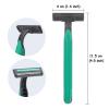 Twin Blade Razors Bulk, Individually Wrapped Razors for Home Use, Travel, Hotel (100) view 2