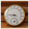 amocane Sauna Thermometer 2 in 1 Fahrenheit Thermometer Hygrometer for Sauna Room, Sauna Accessories for Any Barrel or Infrared Steam Saunas view 1