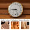 amocane Sauna Thermometer 2 in 1 Fahrenheit Thermometer Hygrometer for Sauna Room, Sauna Accessories for Any Barrel or Infrared Steam Saunas view 3