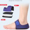 LTLCLZ 1Pair Heel Pain Cushioning Achilles Tendonitis Foot Fatigue Relieve Heel Protector Inserts Shock Absorption Pads Foot Care Insole,Black,L view 4