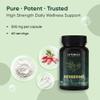 Ambrosial Berberine HCL 500mg  High Strength Berberine Capsules for Men & Women  Vegan, Non-GMO, Gluten-Free, Allergen-Free  GMP Certified, Natural Wellness Support  60 Capsules (2 Months Supply) view 2