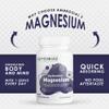 Ambrosial Magnesium Capsules | Magnesium Citrate & Malate | Vegan, Non-GMO | Daily Mag Supplement for Men & Women | Pack of 1-60 Veg Capsules view 4