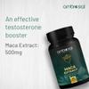Ambrosial Maca Root Capsules for Women & Men - High Strength 500 Maca mg per Capsule, Supports Stamina & Energy - Natural Maca Root High Strength 60 Capsules view 2