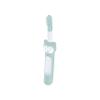 MAM Massaging Brush with Soft Silicone Bristles, Used to Babies Daily Teeth Cleaning, Baby Toothbrush to Relieve Teething Pain, from 3+ Months, Turquoise view 1