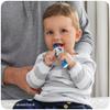 MAM Massaging Brush with Soft Silicone Bristles, Used to Babies Daily Teeth Cleaning, Baby Toothbrush to Relieve Teething Pain, from 3+ Months, Turquoise view 4