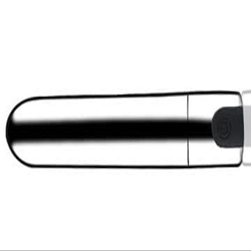 10 Frequency Personal Bullet Tool Massage Rod for Body Muscle Neck Back Relax Waterproof Bullet Rod Powerful Mini Stick Soft Toys for Women Pleasure, Travel Size (Silver2)