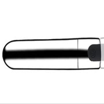 10 Frequency Personal Bullet Tool Massage Rod for Body Muscle Neck Back Relax Waterproof Bullet Rod Powerful Mini Stick Soft Toys for Women Pleasure, Travel Size (Silver2)