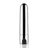10 Frequency Personal Bullet Tool Massage Rod for Body Muscle Neck Back Relax Waterproof Bullet Rod Powerful Mini Stick Soft Toys for Women Pleasure, Travel Size (Silver2) view 2
