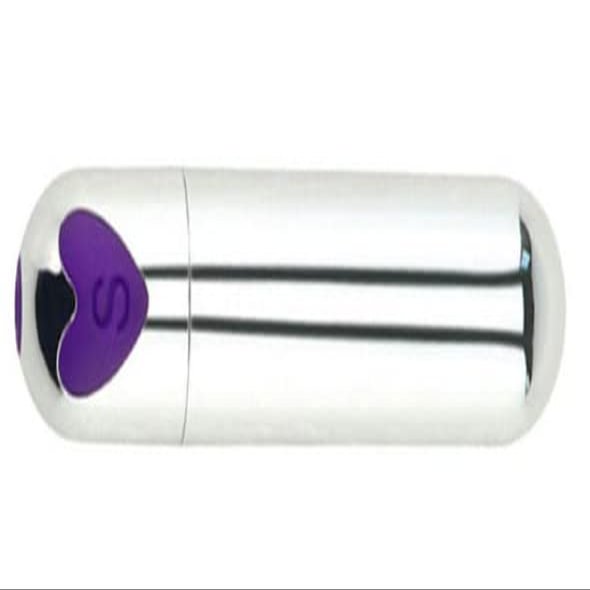10 Speeds Personal Travel Bullet Handheld Small Bullet Massage Rod Waterproof Pocket Bullet Powerful Mini Stick Toys for Women Female Self Pleasure (Sliver)
