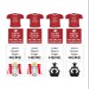 16 x Liverpool Football Champions Birthday Party Pack Edible Cake Topper & Cupcake Toppers Decorations view 2