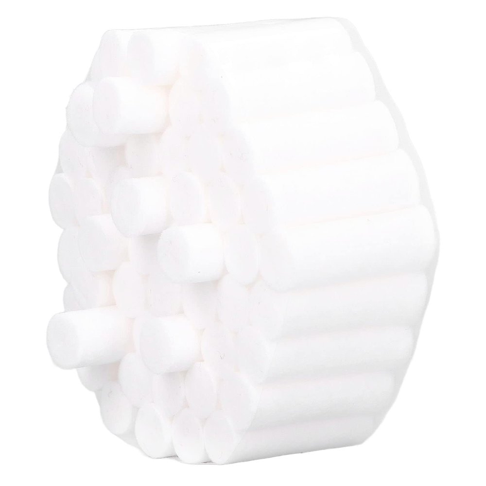 100Pcs Nosebleed Stoppers for Children, Natural Absorbent Cotton Rolls Quick Nose Nasal Bleed Plugs Dental Cotton Gauze Rolls Stops Nosebleeds Fast for Nosebleeds