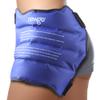 NEWGO Hip Ice Pack Wrap Reusable Hip Cold Pack for Hip Bursitis, Hip Replacement Surgery, Hot Cold Therapy Gel Ice Pack for Hip Flexor Pain, Swelling, Sports Injuries-Blue view 1