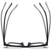 DIBAKO Women Oversized Reading Glasses Black Frame Men Large Stylish Readers Computer Reading Glasses Blue Light Blocking (Color : Pink, Size : +2.50) view 3