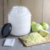 AlcoFermBrew Barrel plastic bags 50x70 cm for 20l barrels/drums, 5 pcs.  Bag for brine pickles view 2