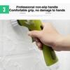 XAMIO Soap Dispensing Dish Brush, Automatic Press Scrubber Kitchen Cleaning Tool With Scraper, Long Handle For Clean Carpet Bathroom Tile Sink Crevice (Color : Gray) view 4