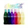 All+Every Coca Cola Rainbow Multi Bottles Men's T-Shirt view 2
