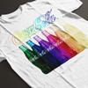 All+Every Coca Cola Rainbow Multi Bottles Men's T-Shirt view 4